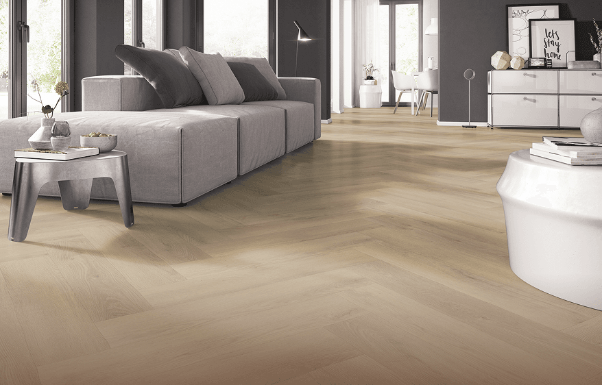 Palazzo Visgraat XL 71 flooring in a living room